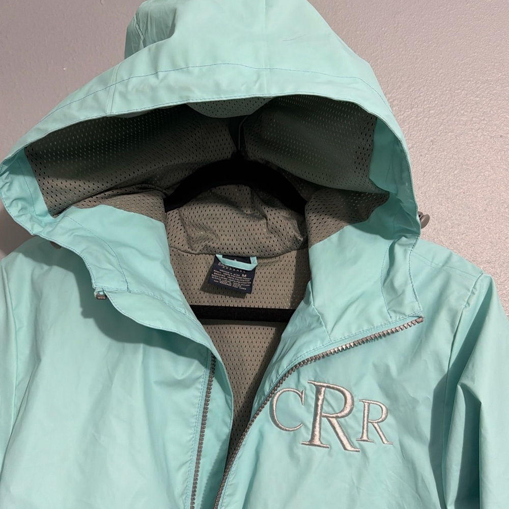 Charles River Women's New Englander Rain Jacket  Size M  Blue - Picture 9 of 11